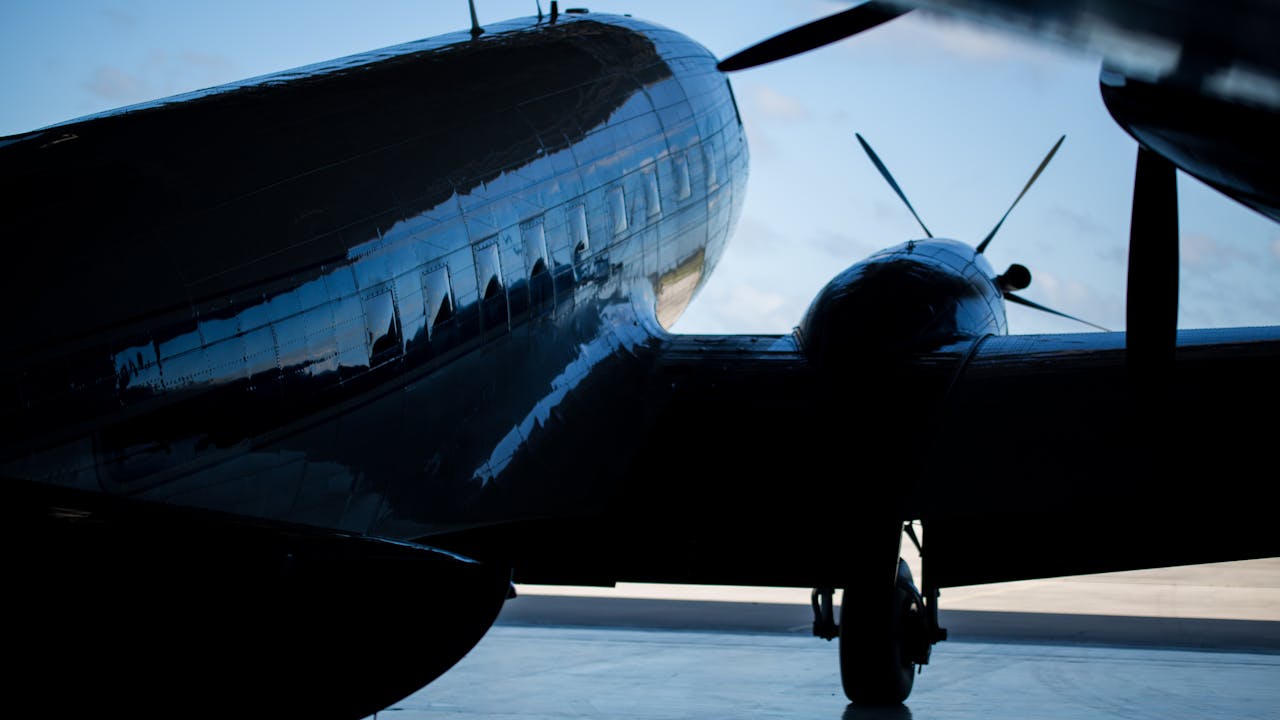 Close-up Photography of Air Liner